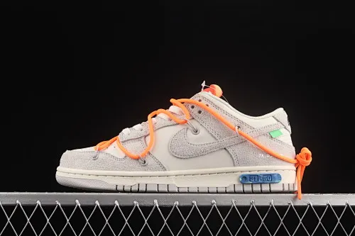 All Categories Nk SB Dunk Series Nk SB Dunk Low Low-top Sneakers Pure Original Version OF x Nk Dunk Low OW Suede SB Smash Backboard Fashion Casual Sneakers DJ0950-116